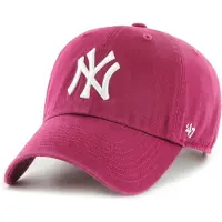 47 Brand Hommes, Casquette, Adjustable Cap - Clean Up New York Yankees Galaxy, Violet, (Taille unique)