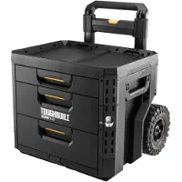 Toughbuilt Stacktech 3 Tool Trolley Noir 53 x 40.5 x 47.7 cm