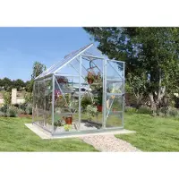 Palram Serre de jardin 3.4m² argent - - 701626 - harmony