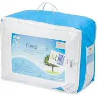 Sonstige Verlage Couverture antiallergique 155x200 Medisens toute l'année 1120g blanc AMZ