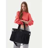 Emporio Armani pour femme. 7W001196_AF22279 Sac de grande capacité noir (OSFA), Casuel, Polyester