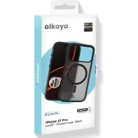 Alkaya LUCID Handy Schutzhülle Protection Case f. Magsafe iPhone 17Pro, schwarz