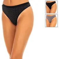 Dim Pockets Ad04c19.dp6 Thong 3 Units Noir 44-46 Femme