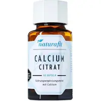 Naturafit gélules de citrate de calcium, 60 gélules