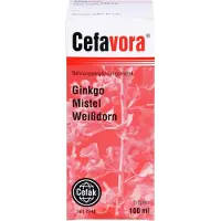 Cefak KG Gouttes Cefavora, contenant du Ginkgo, du gui et du sorbier, solution de 100 ml