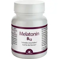 Dr. Jacob's Medical GmbH Dr. Jacob's Mélatonine 1 mg + Vitamine B12 60 comprimés à sucer Cerise végétalienne, 60 comprimés