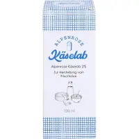 Biokanol Pharma GmbH Alpenrose Sable à fromage 2% pour la fabrication de fromage frais, solution de 100 ml
