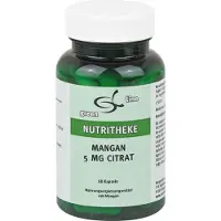 11 A Nutritheke GmbH Green Line Nutritheke Manganèse 5 mg gélules, 60 gélules