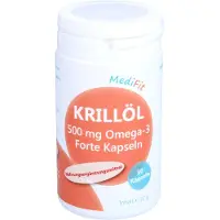 Medifit Huile de krill 500mg Oméga-3 Forte Gélules MediFit, 30 Pcs PAC