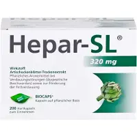 MCM KLOSTERFRAU Vertr. GmbH Hepar-SL 320 mg gélules, 200 pcs. gélules