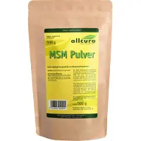Allcura MSM Poudre Méthylsulfonylméthane, 500 g PUL