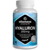 Vitamaze GmbH Vitamaze acide hyaluronique 300 mg hautement dosé, gélules végétaliennes, 90 gélules