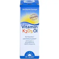 Dr. Jacobs Medical GmbH Jacob's Vitamine 50 mcg K2 + 1000 I.U. D3 Huile, 20 ml Solution