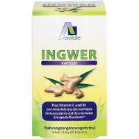 Avitale Gingembre Plus Gélules de vitamines C et B1, 90 gélules