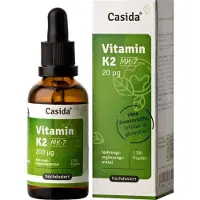 Casida Vitamine K2 Tropfen MK7 Vegan, 50 ml TRO