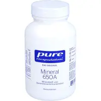 Pro Medico Pure Encapsulations Mineral 650A Capsule, 180 pièces. Capsule