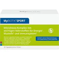 Nutrimmun GmbH MyBIOTIK SPORT poudre pour l'énergie, les muscles et le système immunitaire, 30 pcs. Sachets