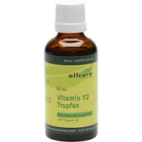 Allcura Vitamine K2 gouttes, 50 ml de solution