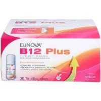 Eunova B12 Plus Flacons à boire, 30 pcs. Ampoules