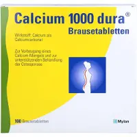 Cooper Consumer Health Calcium 1000 dura comprimés effervescents, 100 pc BTA