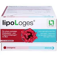 Dr. Loges + Co. GmbH lipoLoges gélules pour soutenir un taux normal de cholestérol et de triglycérides dans le sang, 180 gélules