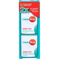 Hübner Naturarzneimittel GmbH Comprimés Lactostop 5.500 Fcc Distributeur clic-clac Dop.Pa. 2X120 pcs