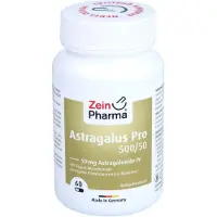 Zein Pharma - Germany GmbH Astragalus Pro 500/50 - 50 mg Astragaloside IV, 60 St KAP