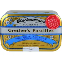 Grether’s Pastilles Grether's Pastilles au cassis sans sucre, 440 g de pastilles
