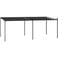 Syfax Belvédère avec toit rétractable 600x300x233 cm Anthracite
