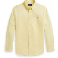Ralph Lauren Chemise enfant CLBDPPC-SHIRTS-SPORT SHIRT garcons - Jaune - 10 / 12 ans