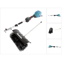 Makita UX 01 GZ Entraînement multifonctionnel sur batterie 40 V max. XGT Brushless + embout pour brosse de balayage BR 400 M ( 199318-5 ) - sans batterie, sans chargeur