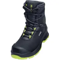 Uvex 3 Bottes S3 68753 noir, jaune largeur 12 Taille 51 (S3, 51)