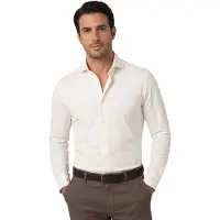 Desoto Essential Chemise Hai Jersey Champagne Blanc Blanc cassé taille 46
