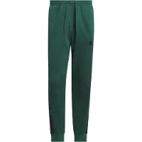 Adidas Essentials 3 Stripes Fleece Joggers Vert L / Regular Homme