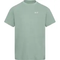Jack Wolfskin Essential Short Sleeve T-shirt Vert S Homme