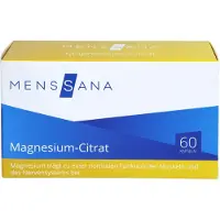 MensSana Gélules de citrate de magnésium , 60 gélules