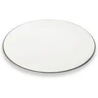 Sonstige Verlage Gmundner Keramik Grauer Rand, Soucoupe Moka (Ø 11 cm)