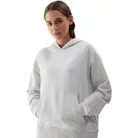 4F Femmes, Pull-over, Blouse, Argent, Gris, (XXL)