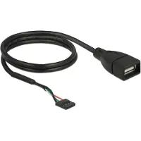 DeLOCK Câble USB 2.0 connecteur mâle interne vers 1 x connecteur fem