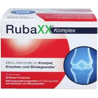 PharmaSGP GmbH RubaXX Complexe Poudre à boire pour cartilage, os et tissu conjonctif, 30 pcs. Sachets