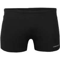 Crowell Hommes, Short de bain, Maillot de bain homme Luca col.01 noir (XL), Noir, (XL)