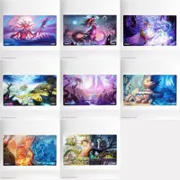 GameGenic GGS40216 - Magic The Gathering Lorwyn Eclipsed Shiny Playmat - Design M