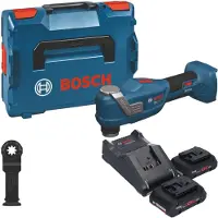 Bosch GOP 18V-30 Outil multifonctions sans fil 18 V Starlock Plus Brushless ( 06018G3001 ) + L-Boxx - sans batterie, sans chargeur