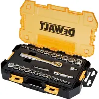 DeWalt Jeu de douilles 34 pièces 1/4 et 3/8 DWMT45034-0