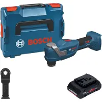Bosch GOP 18V-30 Outil multifonctions sans fil 18 V Starlock Plus Brushless ( 06018G3001 ) + L-Boxx - sans batterie, sans chargeur