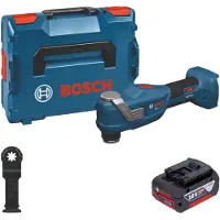 Bosch GOP 18V-30 Outil multifonctions sans fil 18 V Starlock Plus Brushless ( 06018G3001 ) + L-Boxx - sans batterie, sans chargeur
