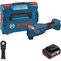 Bosch GOP 18V-30 Outil multifonctions sans fil 18 V Starlock Plus Brushless ( 06018G3001 ) + L-Boxx - sans batterie, sans chargeur