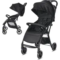 Lorelli Poussette sportive FRESH jusqu'à 22 kg – 5,9 kg, position allongée, pliage compact, roues pivotantes, grand panier