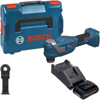 Bosch GOP 18V-30 Outil multifonctions sans fil 18 V Starlock Plus Brushless ( 06018G3001 ) + L-Boxx - sans batterie, sans chargeur