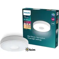 Philips Plafonnier, 24 W, LED, IP20, blanc